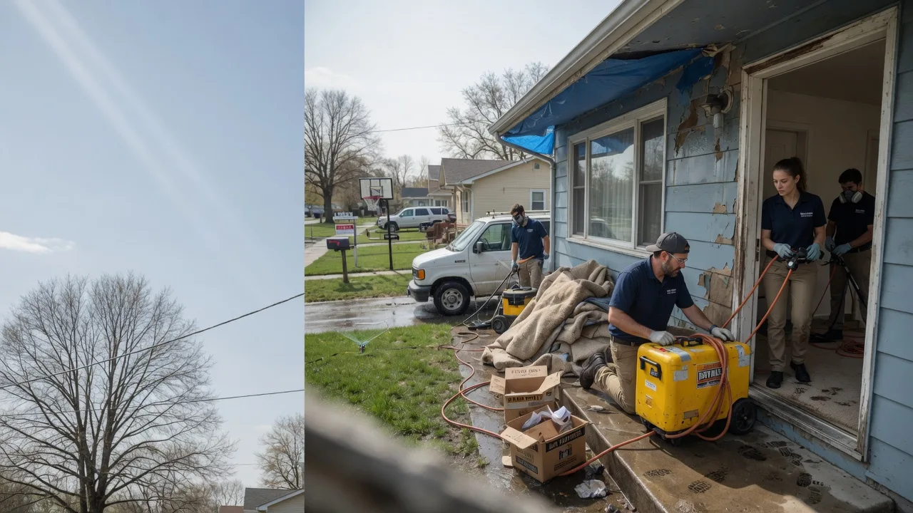 Basement Flood Cleanup in Tie Siding, WY near me